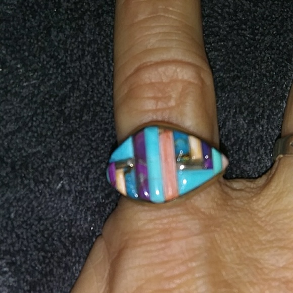 Cobblestone Turquoise Ring - Picture 4 of 8